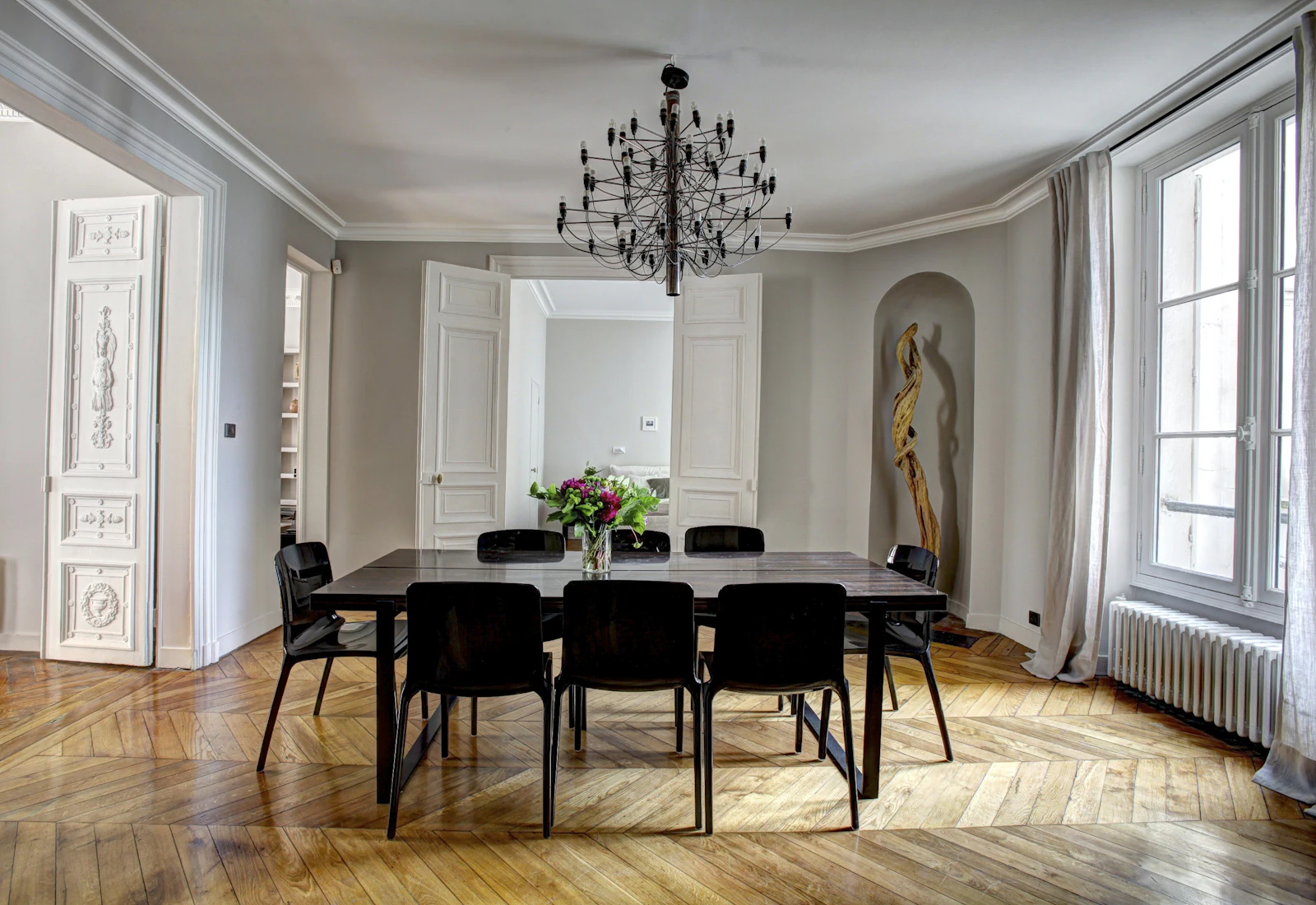 Appartement haussmannien à Paris